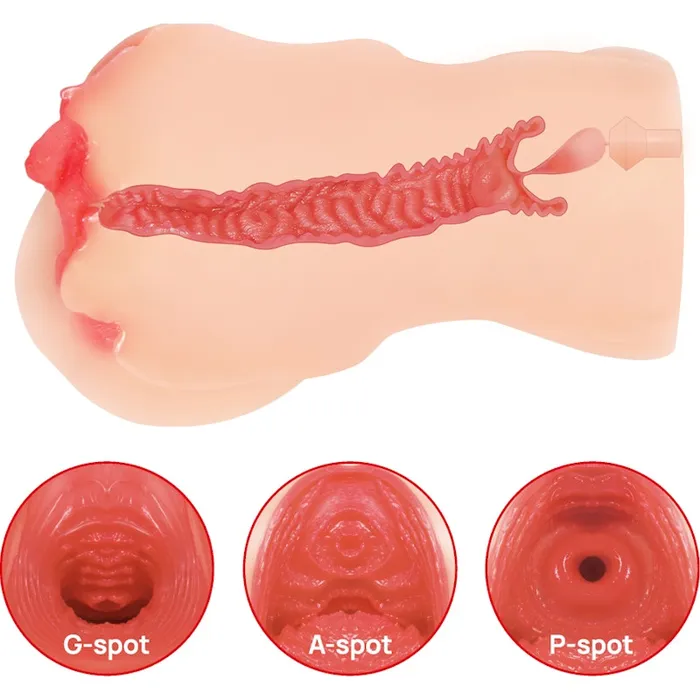 Kokos Male Sex Toys Masturbator 3 Maria Dual Layer Vagina Flesh