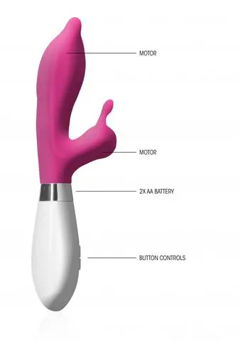 Luna Vibrator Adonis Pink Shots Toys Vibrators