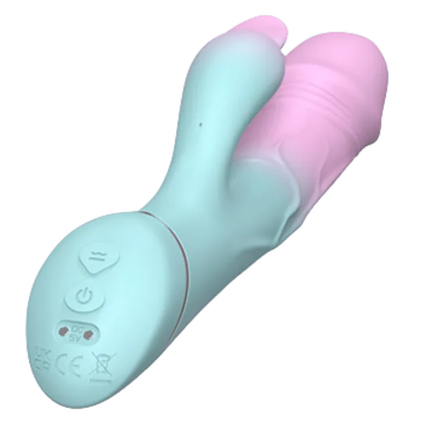 Vibrators Chisa Novelties LaViva Rechargeable Peri Winkle MultiColoured