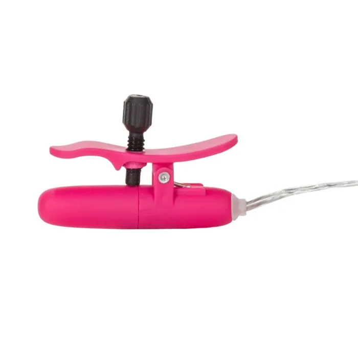 California Exotic Vibrators Pink Heated Vibrating Nipple Teasers