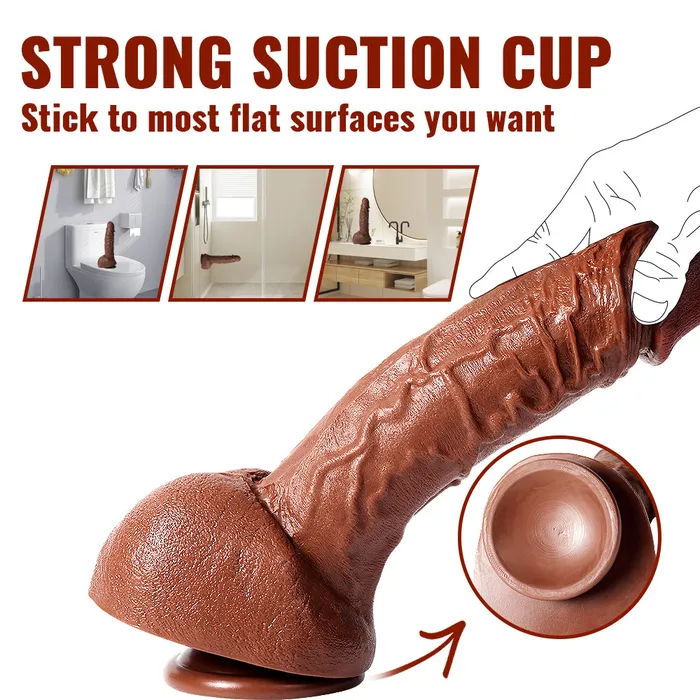 Female Sex Toys sex toys Human Size Curved Realistic Dildo