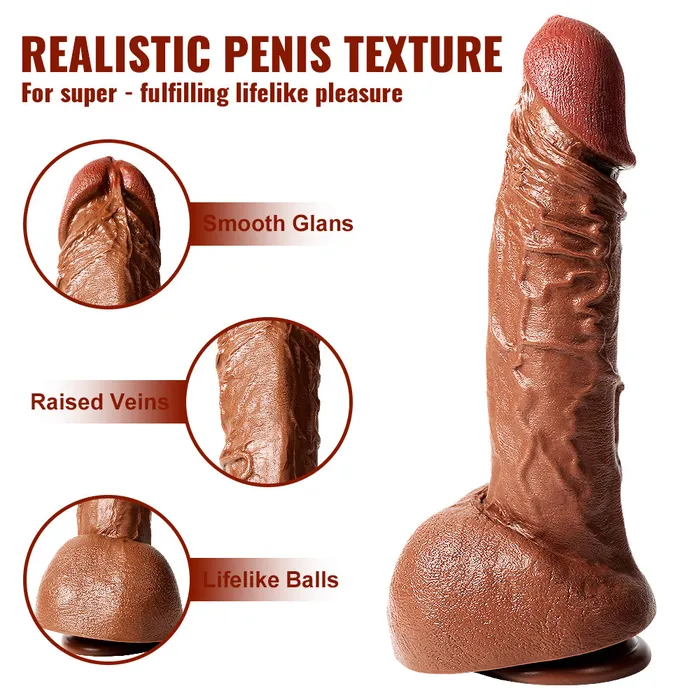 Female Sex Toys sex toys Human Size Curved Realistic Dildo