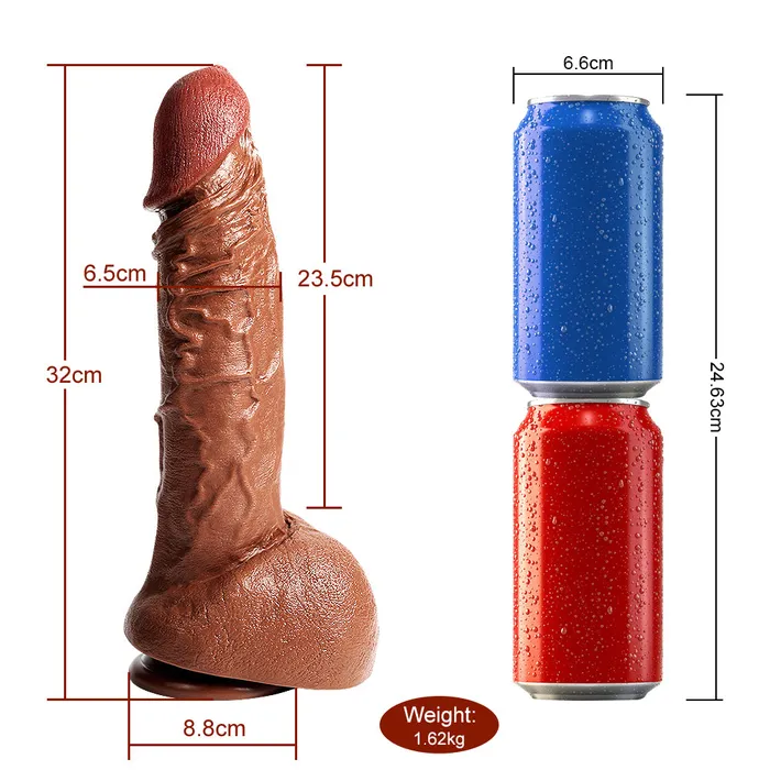 Female Sex Toys sex toys Human Size Curved Realistic Dildo