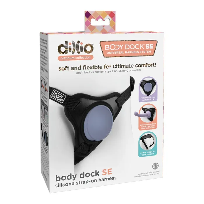 PipeDream Female Sex Toys Dillio Body Dock SE Universal Harness System