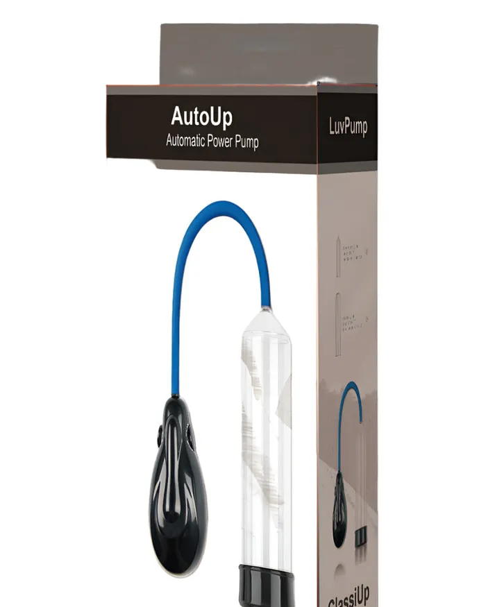 LuvPump LuvPump AutoUp Automatic Penis Pump Clear Male Sex Toys