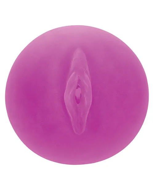 Pop Sock Pussy Ball Masturbator Purple California Exotic Novelties Male Sex Toys