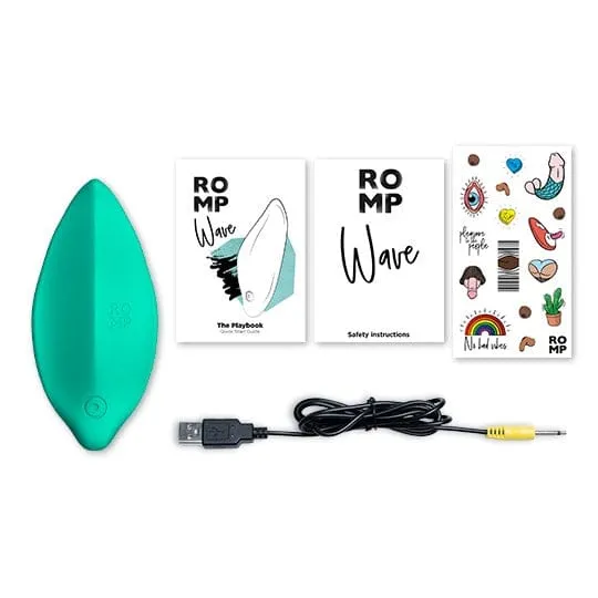 ROMP Wave LayOn Vibrator ROMP Female Sex Toys