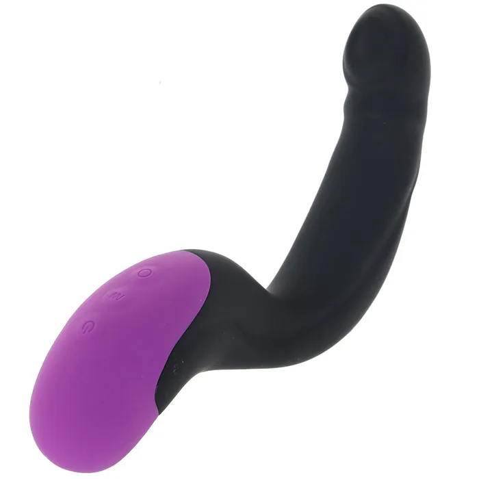 Anal Pipedream Anal Fantasy Elite Collection Rechargeable Silicone HyperPulse PSpot Massager Black Nalpac