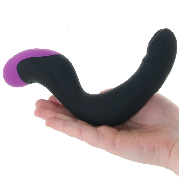 Anal Pipedream Anal Fantasy Elite Collection Rechargeable Silicone HyperPulse PSpot Massager Black Nalpac